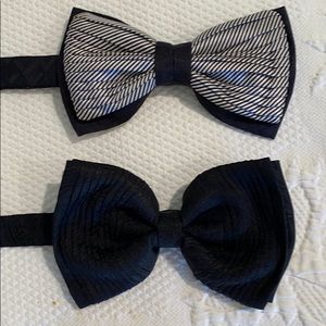 Two formal bow ties
